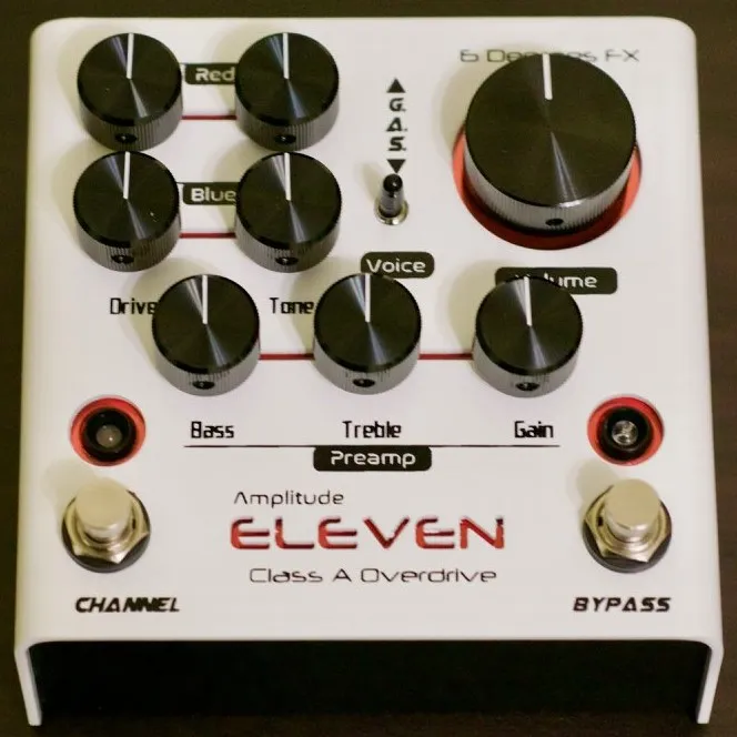 6 Degrees FX Amplitude ELEVEN - Class A Overdrive