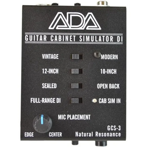 A/DA GCS-3 Guitar Cabinet Simulator & DI Box