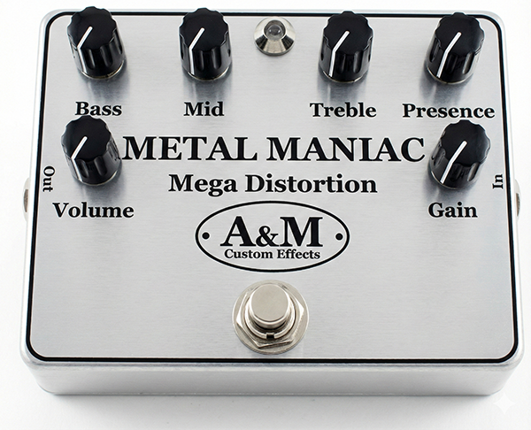 A&M Custom Effects Metal Maniac Mega Distortion