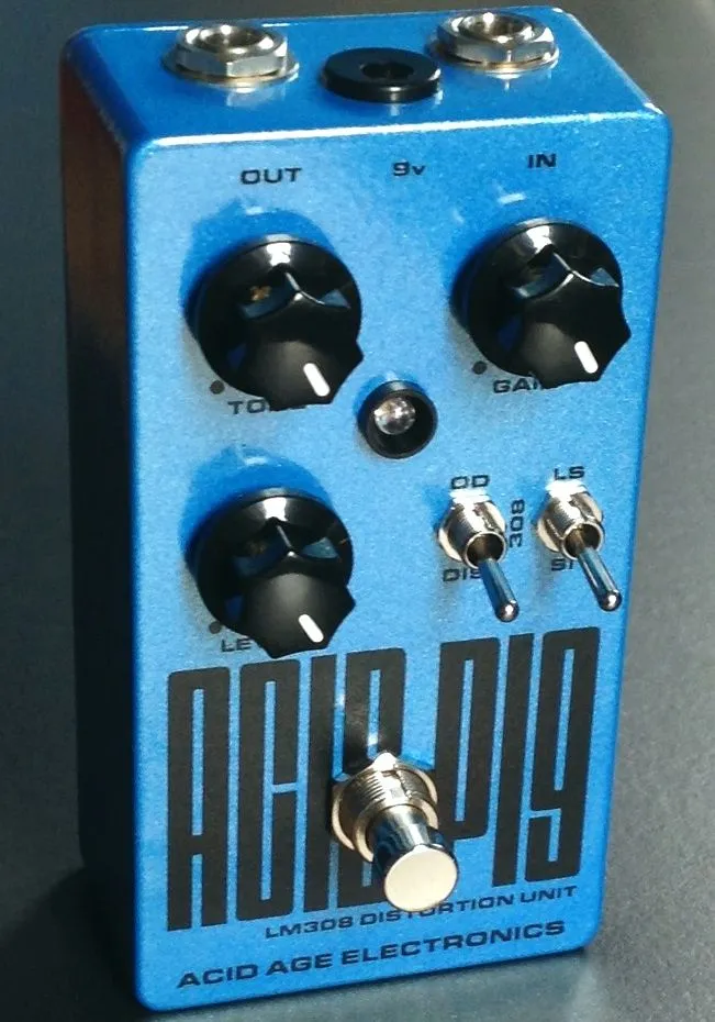 Acid Age Electronics Acid Pig - LM308 Distortion Unit