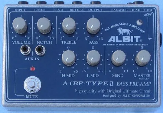 Albit A1BP Type II Bass Preamp