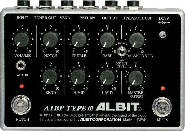 Albit A1BP Type III Bass Preamp
