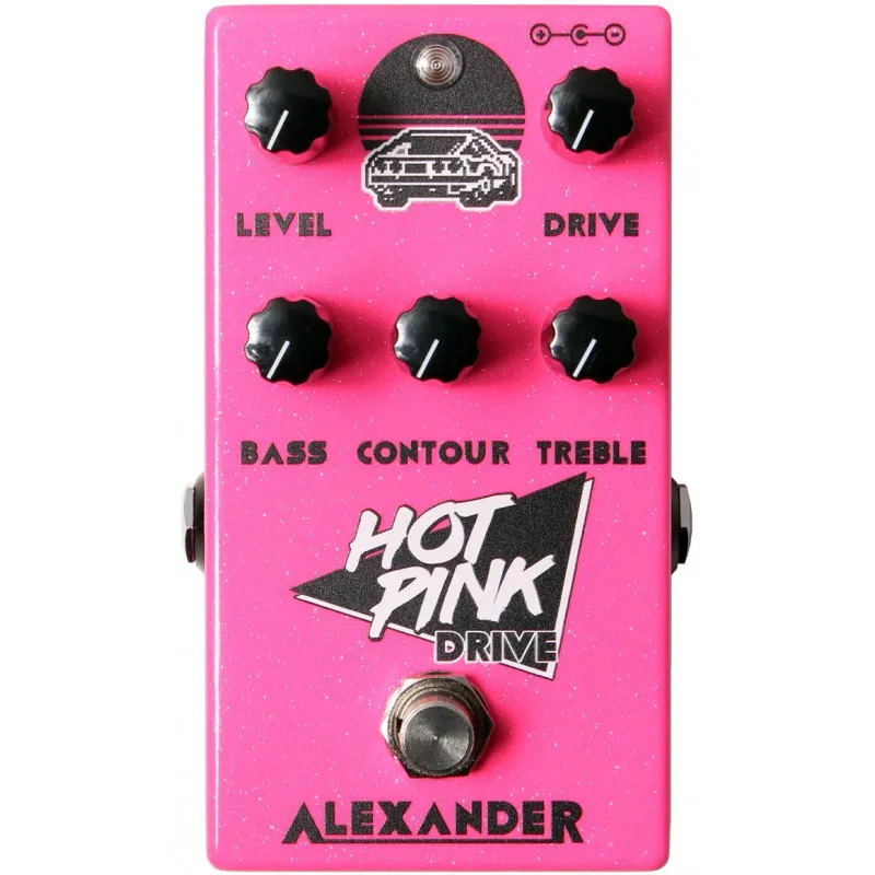 Alexander Pedals Hot Pink Drive