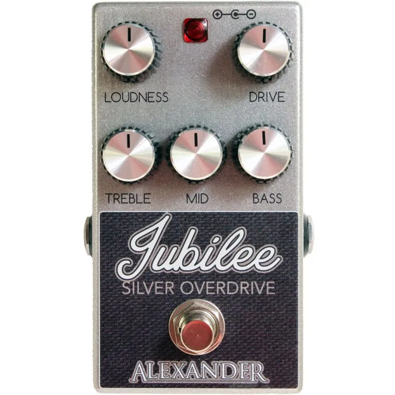 Alexander Pedals Jubilee - Silver Overdrive