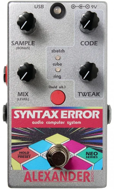 Alexander Pedals Syntax Error - Audio Computer System