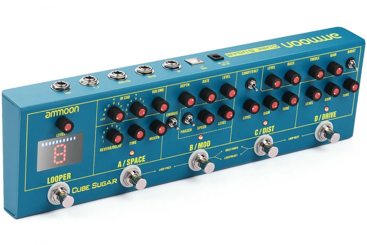 Ammoon Cube Sugar - Multi Effects Pedal