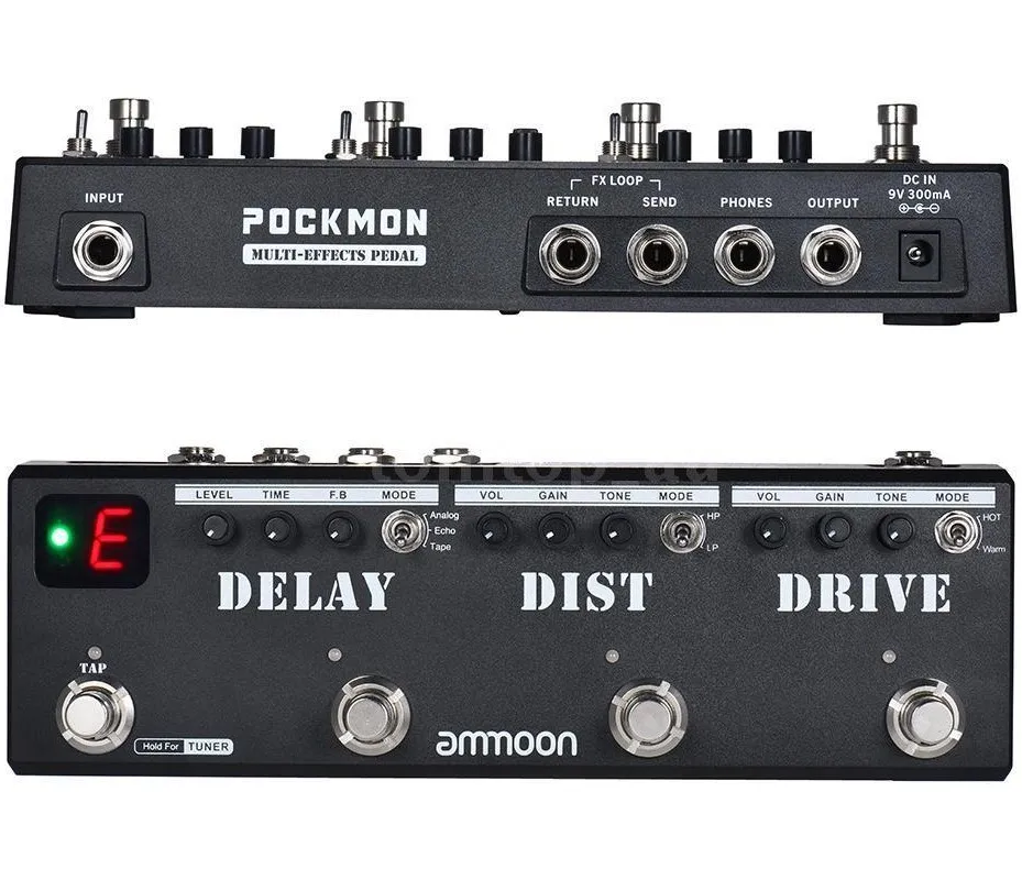 Ammoon Pockmon - Multi-Effects Pedal