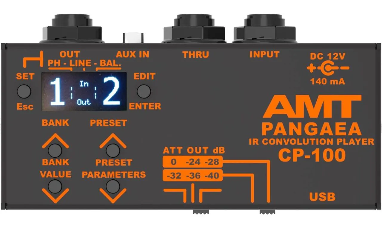 AMT Electronics CP-100 Pangaea - IR Convolution Player