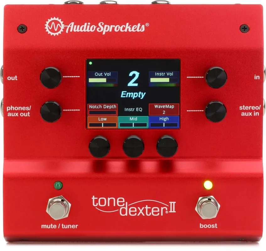 AudioSprockets ToneDexter II - Acoustic Instrument Preamp