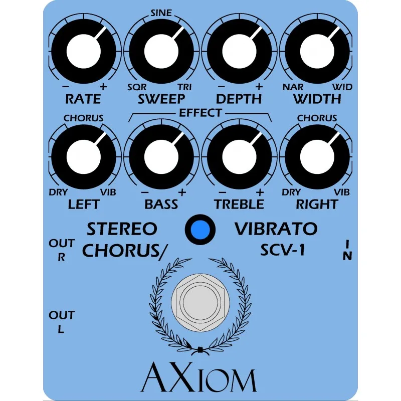 AXiom Effects SCV-1 Stereo Chorus-Vibrato