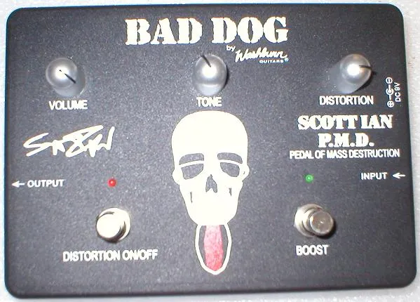 Bad Dog (by Washburn) Scott Ian P.M.D. - Pedal of Mass Destruction