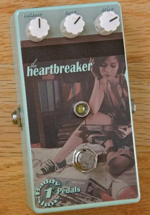 Baddy One Shoe Pedals Heartbreaker Overdrive