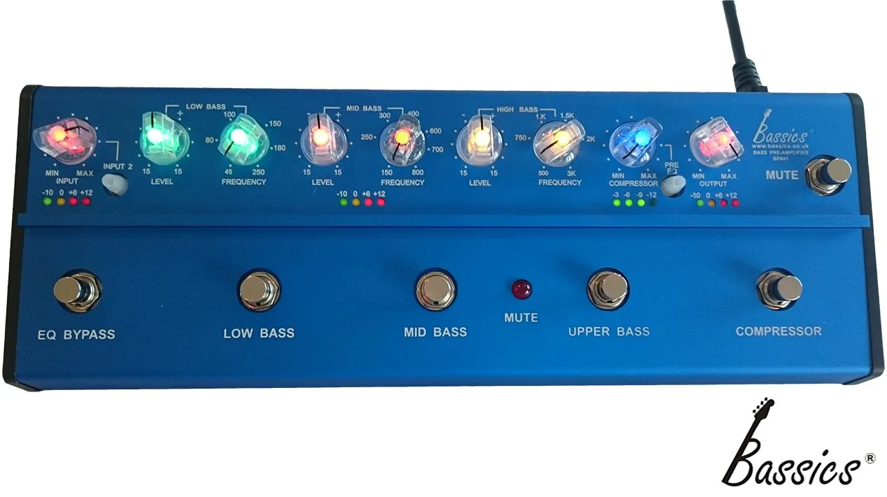 Bassics BPA-1 Pre-Amplifier for Bass Guitars