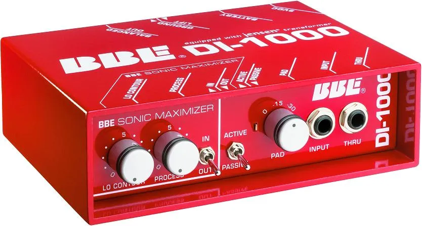 BBE DI-1000 Active/Passive Direct Inject Box