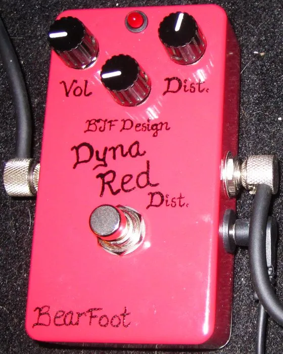 Bearfoot FX Dyna Red Distortion