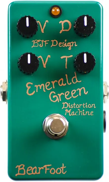 Bearfoot FX Emerald Green Distortion Machine