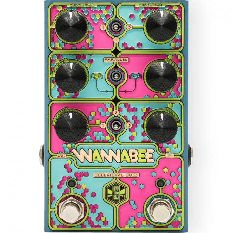 Beetronics Wannabee Beelateral Buzz Fuzz Pedal