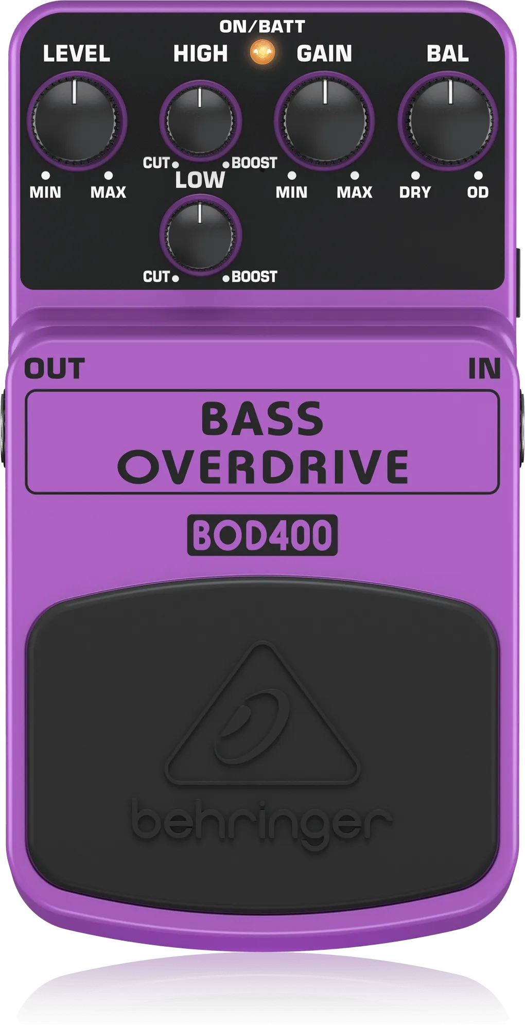 Behringer BOD400 Authentic Tube-Sound Overdrive Effects Pedal