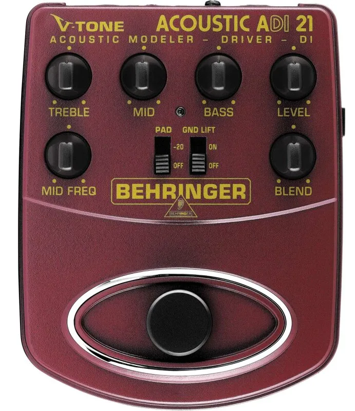 Behringer ADI21 V-Tone Acoustic Driver DI Pedal
