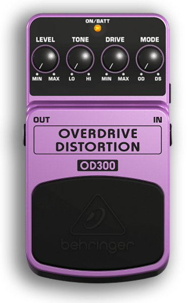 Behringer OD300 2-Mode Overdrive/Distortion Pedal