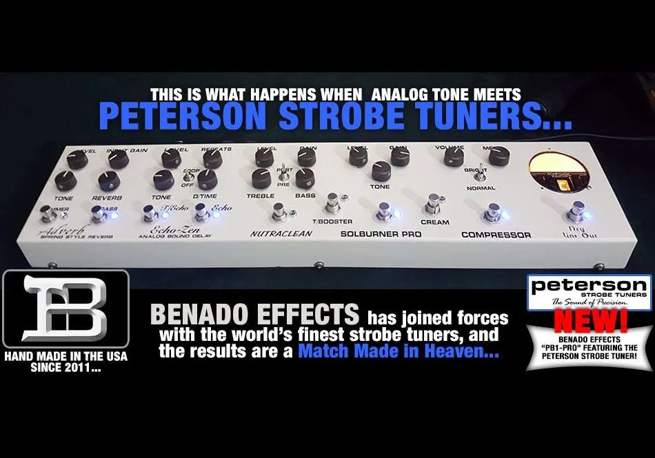 Benado Effects PB-1Pro Effects Pedal Board