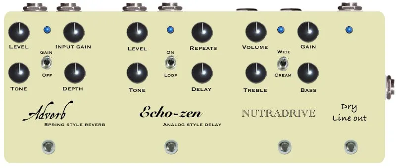 Benado Effects PF-1 Paul Franklin Steel Dream