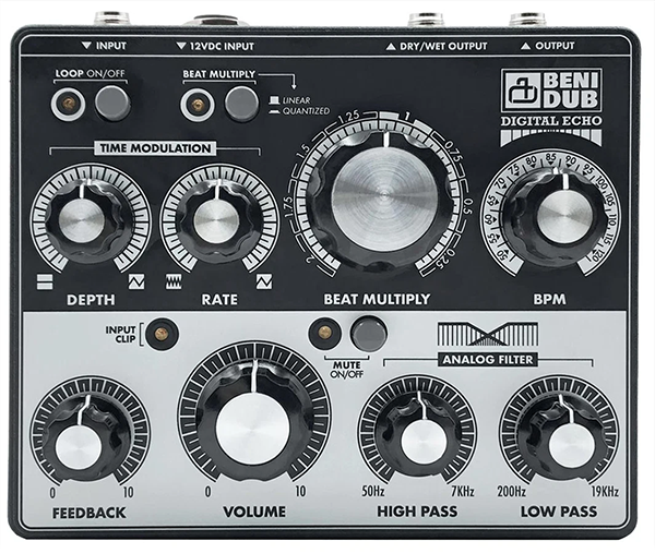 Benidub Digital Echo Desktop Delay Pedal