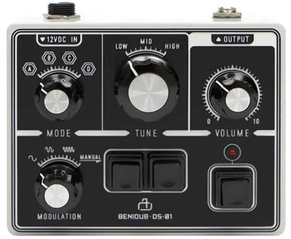Benidub DS01 DUBSIREN Old School transistor sound-FX machine