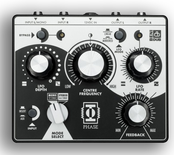 Benidub Phase 12-Stage all-analog optical stereo phaser