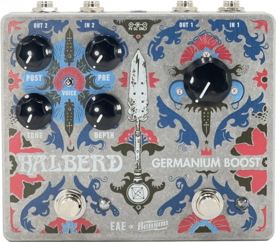 Electronic Audio Experiments x Benson Amps Halberd + Germanium Boost