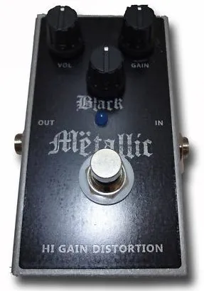 Big Knob Pedals Black Metallic - Hi Gain Distortion