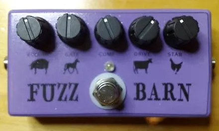 Big Knob Pedals Fuzz Barn - Germanium Fuzz with Self-Oscillation and Feedback