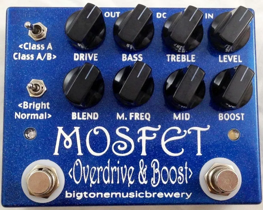 Big Tone Music Brewery MOSFET Overdrive & Boost