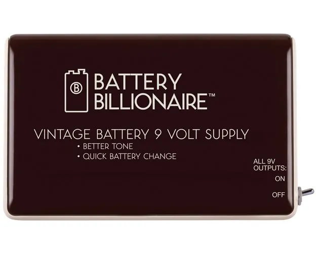Billionaire (by Danelectro) Battery Billionaire - Vintage Battery 9 Volt Supply
