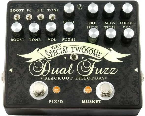 Blackout Effectors A Very Special Twosome Dual Fuzz