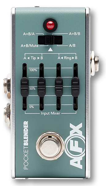 Fishman AFX Pocket Blender Mini A/B/Y + DI Acoustic Guitar Pedal