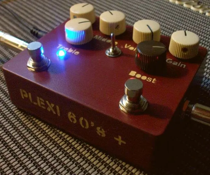 Blue Pedals Plexi 60's