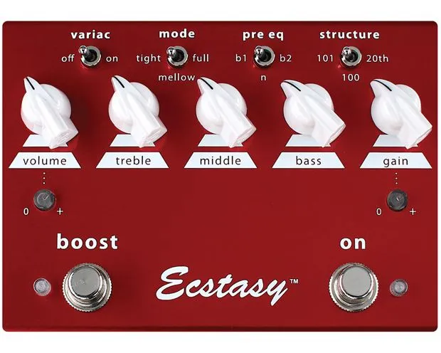 Bogner Ecstasy Red Mini Pedal