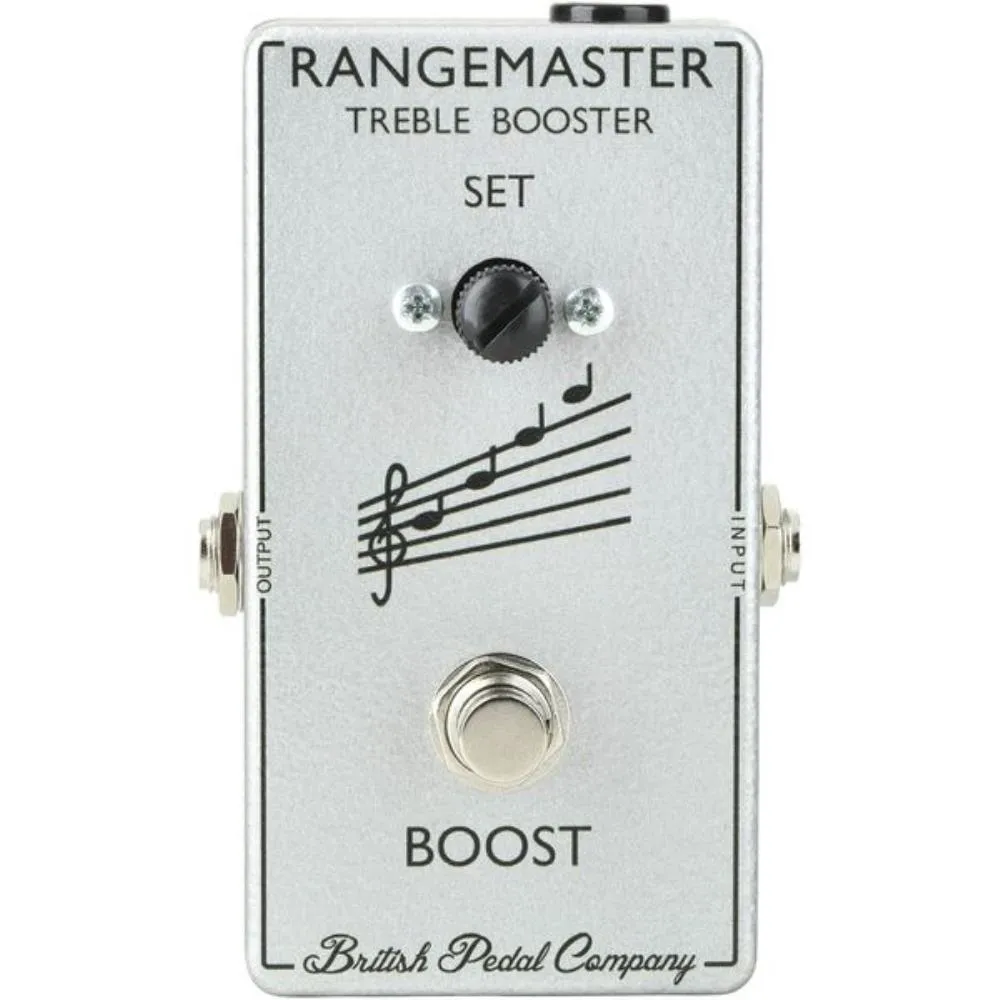 British Pedal Company Dallas Rangemaster Vintage Series Overdrive Peda