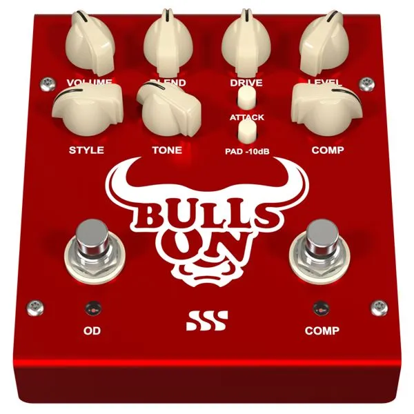 BSQ Effects BO-2 Bulls On - Overdrive/Compressor