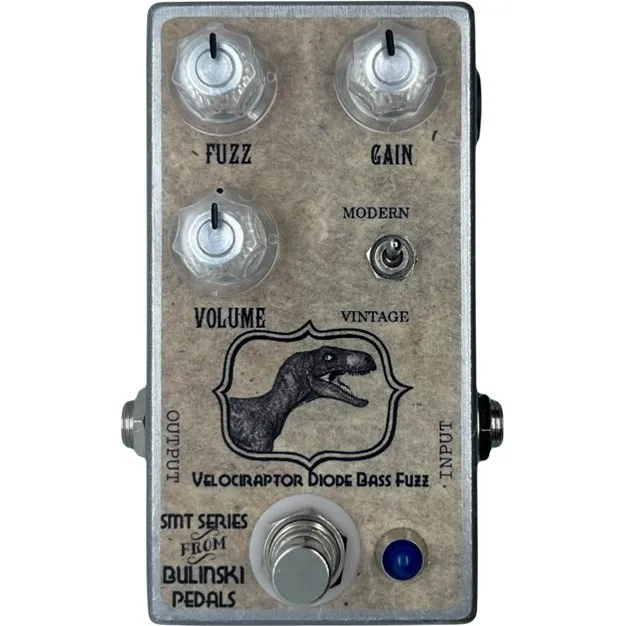 Bulinski Pedals Velociraptor Diode Bass Fuzz