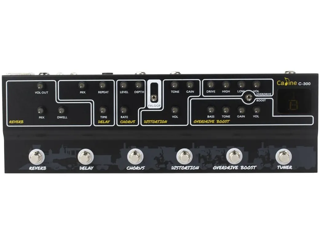 Caline C-300 6-in-1 Multi-Effects