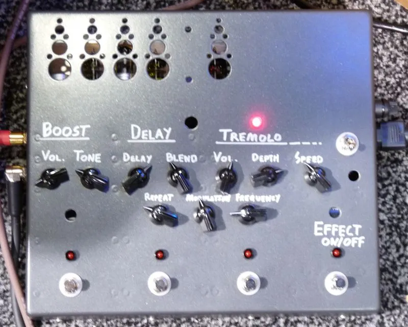 Carr Boost-Delay-Tremolo