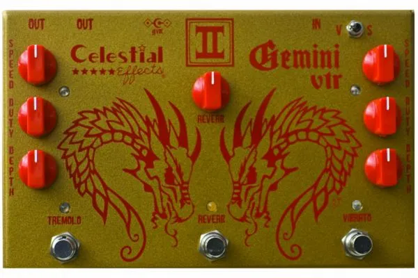 Celestial Effects Gemini VTR - Vibrato/Tremolo/Reverb