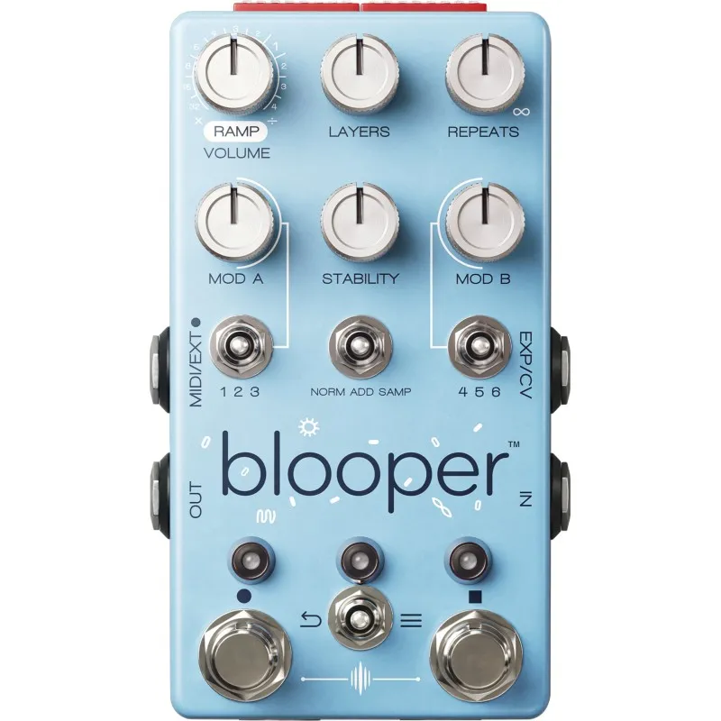 Chase Bliss Audio Blooper - Knobs signature Looper