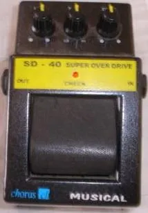 Chorus SD-40 Super Over Drive
