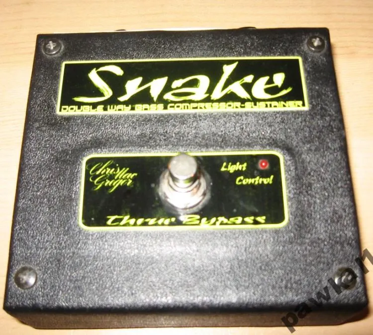 Chris Mac Gregor Snake - Double Way Bass Compressor-Sustainer