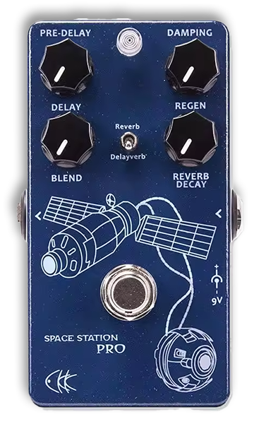 CKK Space Station Pro TT - Reverb & Tap Tempo Delay