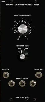 Club Of The Knobs C-904B Voltage Controlled High Pass Filter