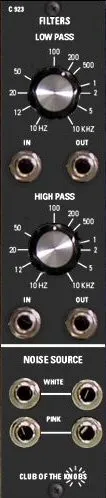 Club Of The Knobs C-923 Filters / Noise Source